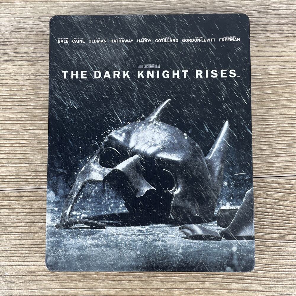 The Dark Knight Rises SteelBook Blu-ray DVD Special Features Christopher Nolan
